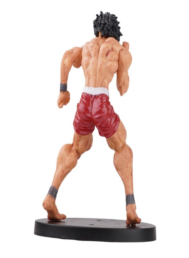 Offo Baki Hanma Anime Action Figure | 15cm PVC Collectible Statue | Car Dashboard, Desk & Home Decor | Anime Character Model for Boys, Girls & Fans | Birthday Gift for Kids & Adults - Image 3